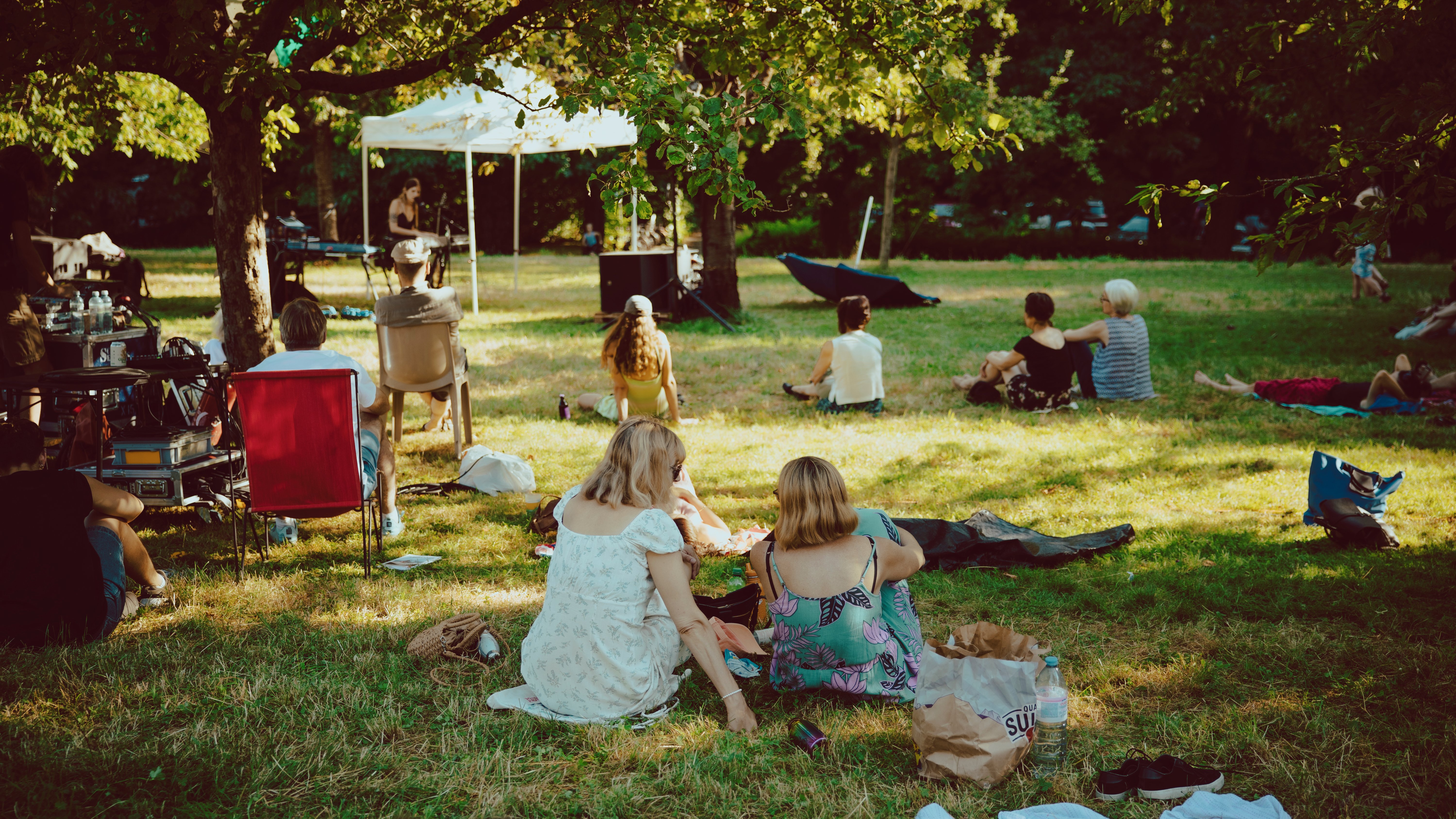 Ambiance aux Vergers de l'Hermitage